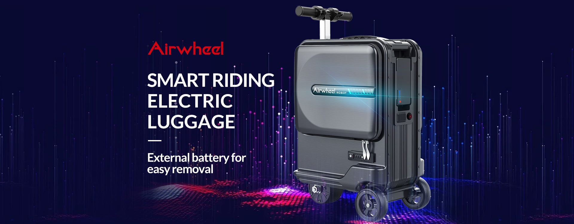 The Future of Travel: Exploring the World with Airwheel Electric Scooter Suitcases
